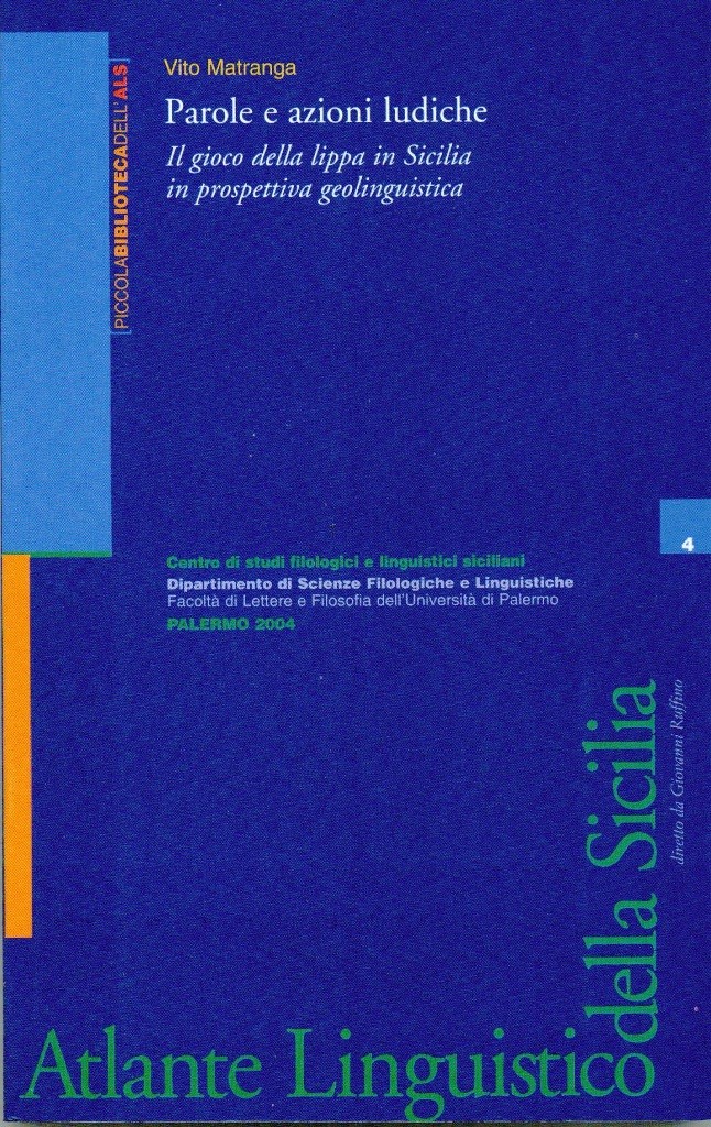 Book Cover: PAROLE E AZIONI LUDICHE